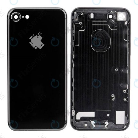 Apple iPhone 7 - Zadný Housing (Jet Black)