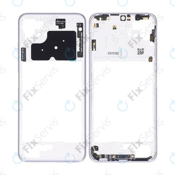 Samsung Galaxy A22 5G A226B - Stredný Rám (Violet) - GH81-20720A Genuine Service Pack