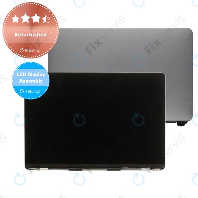 Apple MacBook Pro 13" A1708 (Late 2016 - Mid 2017) - LCD Displej + Predné Sklo + Kryt (Space Gray) Refurbished