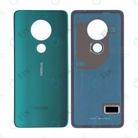 Nokia 7.2 - Batériový Kryt (Cyan Green) - 7601AA000217 Genuine Service Pack