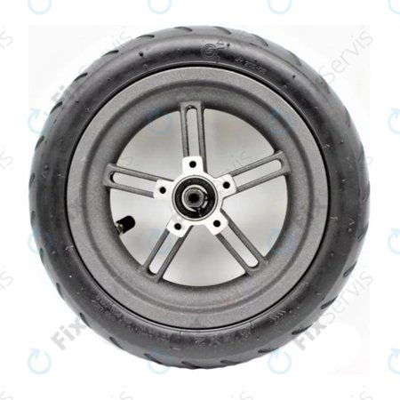 Xiaomi Mi Electric Scooter 1S, 2 M365, Essential - Komplet Zadné Koleso (Black) - C002550001900, C002550003500 Genuine Service Pack