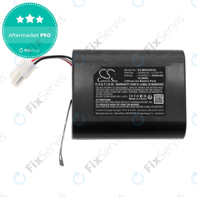 Batéria pre Miele Scout RX2, RX3, 5200mAh, Li-Ion, 14.8V, 10559142, HQ