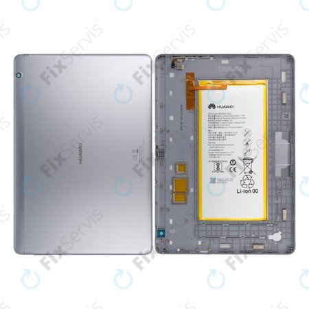 Huawei MediaPad T3 10.0 AGS-W09 - Batériový Kryt + Batéria (Šedá) - 02351TBS