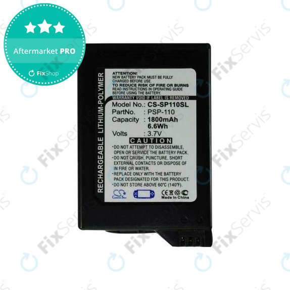 Sony Playstation Portable 1000 - Batéria PSP-110 1800mAh HQ