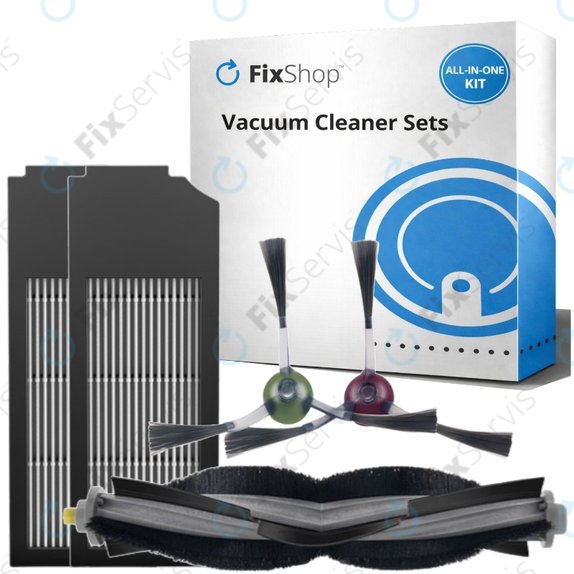 Sada náhradných dielov pre Ecovacs X1 Omni, T10 (1x Hlavná kefa, 2x Filter, 2x Bočná kefa)