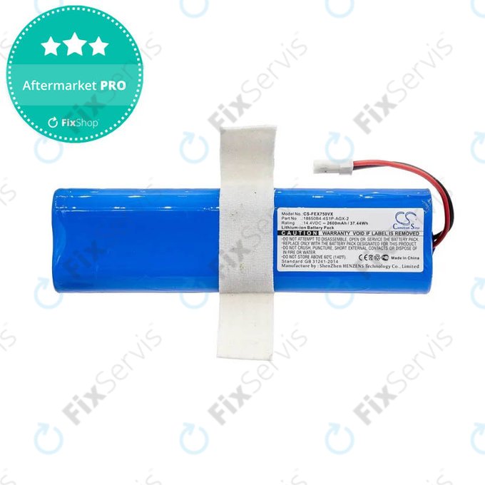 Zaco V3, V40, V5s Pro, V5x, Silvercrest SSWR A1, SSWR B1, SSR 3000 A1 - Batéria 18650B4-4S1P-AGX-2 Li-Ion 14.4V 2600mAh HQ