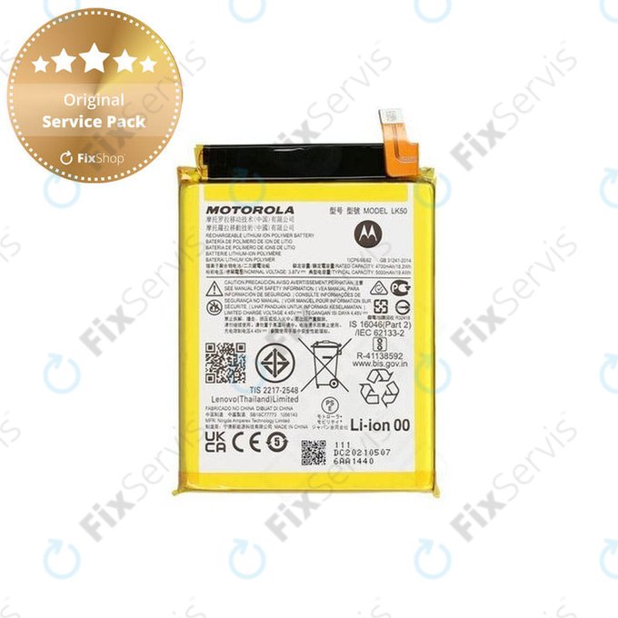 Motorola Moto G60s XT2133 - Batéria LK50 5000mAh - SB18C77773, SB18C77775 Genuine Service Pack