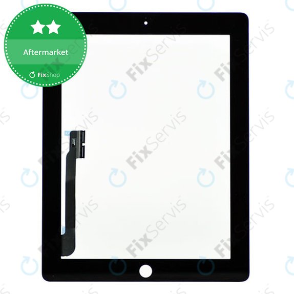 Dotykové sklo pre iPad 3, iPad 4, Black