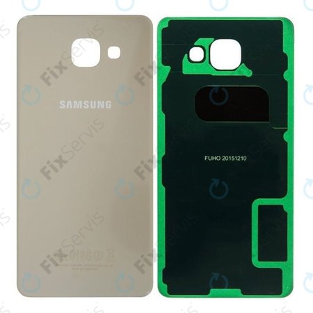 Samsung Galaxy A5 A510F (2016) - Batériový Kryt (Gold) - GH82-11020A Genuine Service Pack