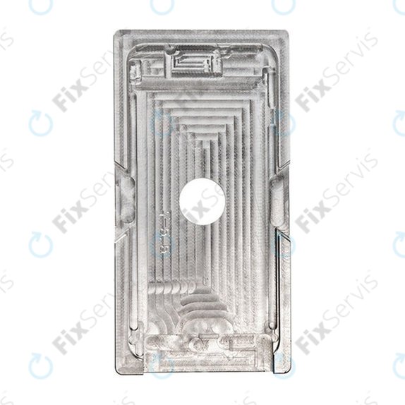 Polohovacia Hliníková Forma na Lamináciu Displeja pre Apple iPhone X, XS