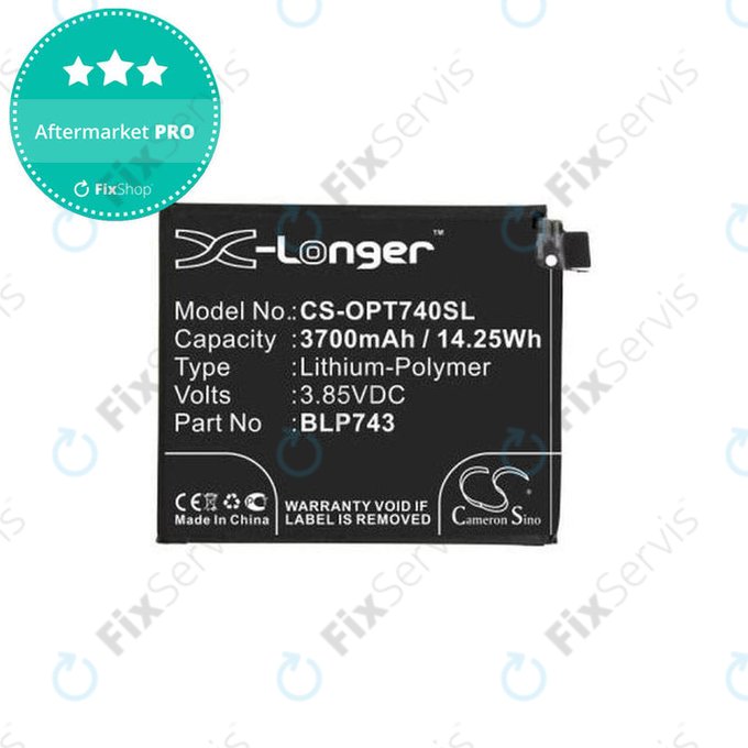 OnePlus 7T - Batéria BLP743 3700mAh HQ