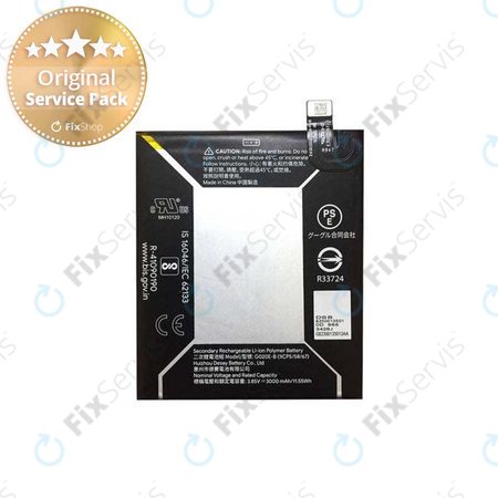 Google Pixel 3a - Batéria G020E-B 3000mAh - G823-00105-01 Genuine Service Pack