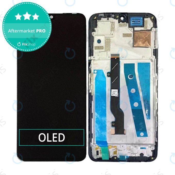 Infinix Note 12 - LCD Displej + Dotykové Sklo + Rám (Force Black) OLED