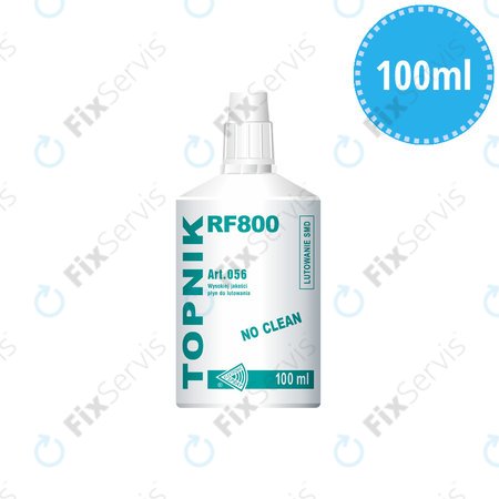 Topnik RF800 - Kalafunové Tavidlo pre Spájkovanie SMD - 100ml