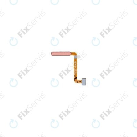 Samsung Galaxy M23 5G M236B - Senzor Odtlačku Prsta + Flex Kábel (Orange Copper) - GH96-15084B Genuine Service Pack