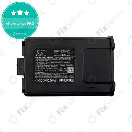 Batéria pre Baofeng UV-5R, Baofeng BF-F8, 1200mAh, Li-Ion, 7.4V, BL-5, HQ