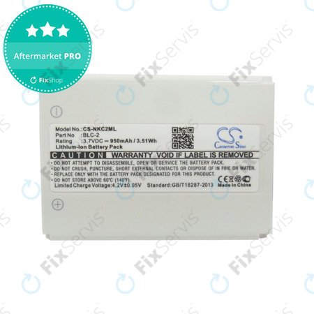 Batéria pre Nokia 1220, 1221, 3310, 950mAh, Li-Ion, 3.7V, BLC-2, HQ
