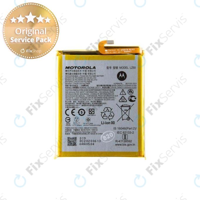 Motorola Moto G 5G Plus XT2075, G100 XT2125 - Batéria LZ50 5000mAh - SB18C74374 Genuine Service Pack