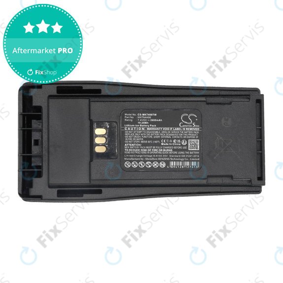 Batéria pre Motorola CP, EP, GP, 2600mAh, Li-Ion, 7.4V, NNTN4496, HQ