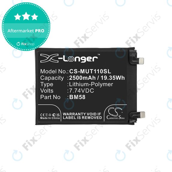 Xiaomi 11T Pro - Batéria BM58 2500mAh HQ