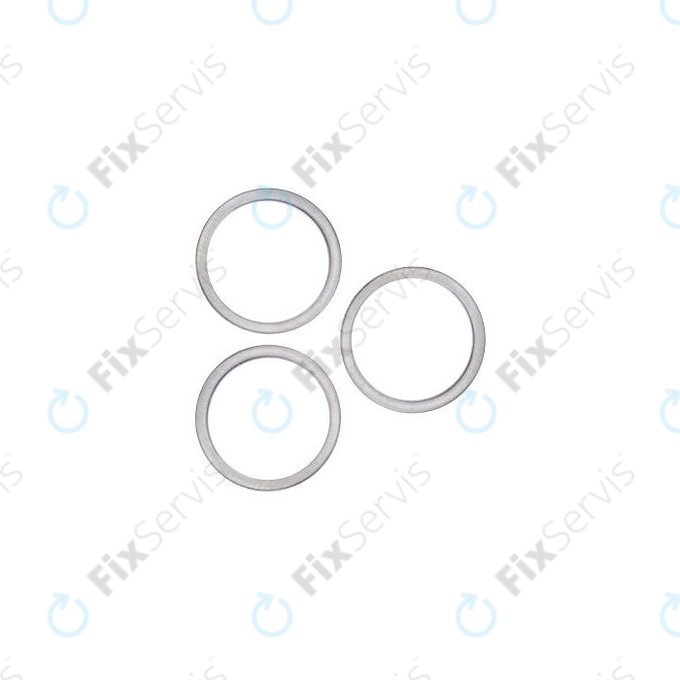 Apple iPhone 13 Pro, 13 Pro Max - Rám Sklíčka Zadnej Kamery (Graphite) - 3ks