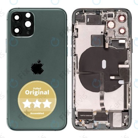 Apple iPhone 11 Pro - Zadný Housing (Green) Pulled