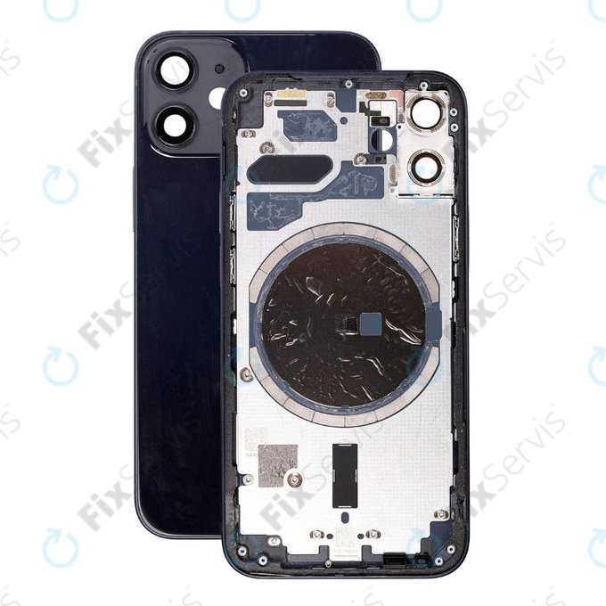 Apple iPhone 12 Mini - Zadný Housing (Black)