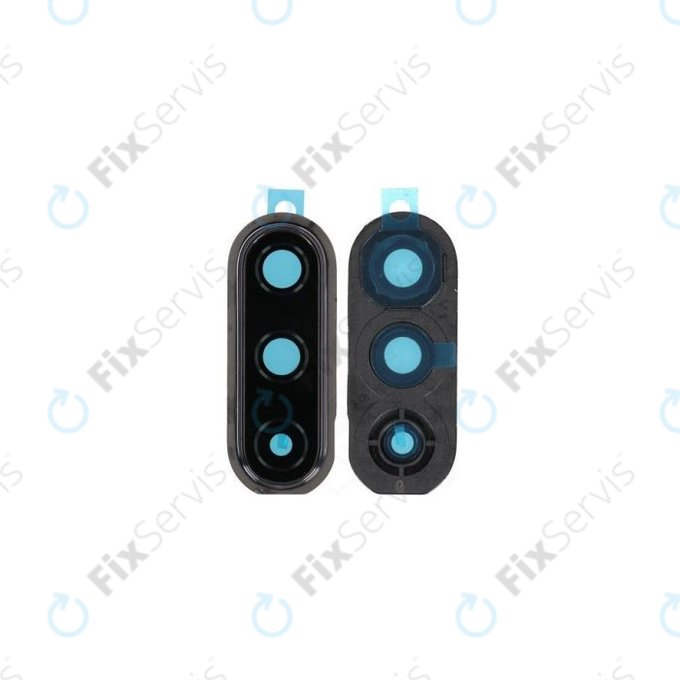 OnePlus Nord CE 5G - Rám Sklíčka Zadnej Kamery (Charcoal Ink) - 1071101096 Genuine Service Pack