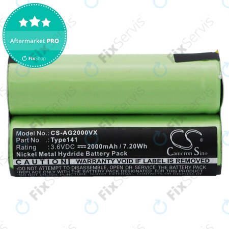 AEG Electrolux Junior 2.0 - Batéria Type141 Ni-MH 3.6V 2000mAh HQ