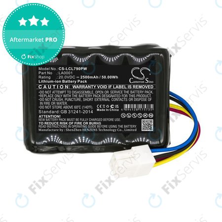 Batéria pre Landxcape LX797, Ferrex 800m2 2021, 2500mAh, Li-Ion, 20V, LA0001, HQ