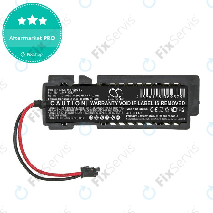 Batéria pre Mitsubishi Melservo MR-J3, 2000mAh, Li-MnO2, 3.6V, MR-J3BAT, HQ
