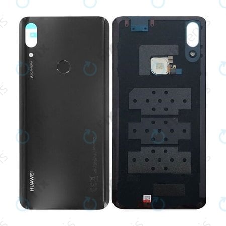 Huawei P Smart Z - Batériový Kryt + Senzor Odtlačku (Midnight Black) - 02352RRK Genuine Service Pack