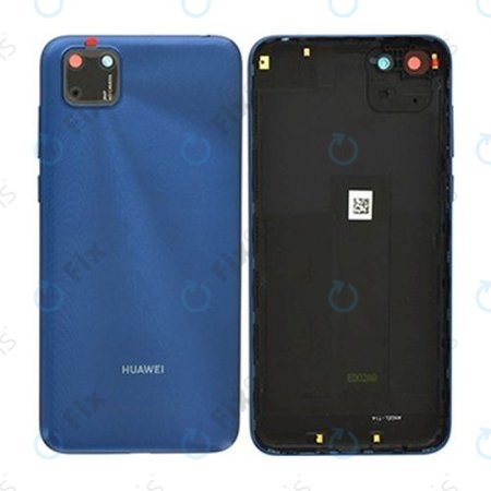 Huawei Y5p - Batériový Kryt + Sklíčko Zadnej Kamery (Phantom Blue) - 97070XVB Genuine Service Pack