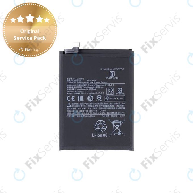 Xiaomi Mi 11 Lite 4G, Mi 11 Lite 5G, 11 Lite 5G NE - Batéria BP42 4250mAh - 46020000741Y Genuine Service Pack