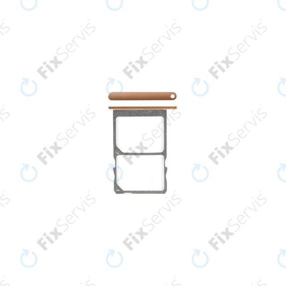 Nokia 3 - SIM Slot (Copper White) - MENE152006A Genuine Service Pack