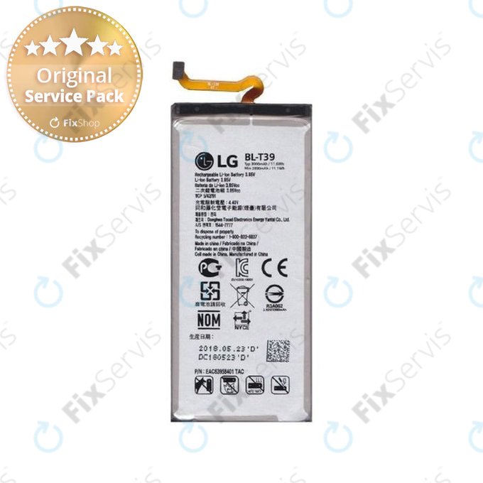 LG G710EM G7 ThinQ - Batéria BL-T39 3000mAh - EAC63878401 Genuine Service Pack