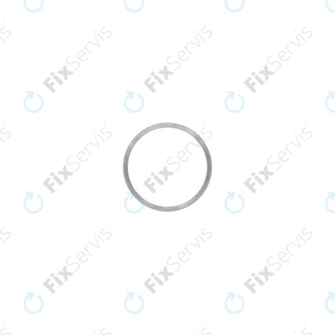 Apple iPhone XR - Rám Sklíčka Zadnej Kamery (Silver)