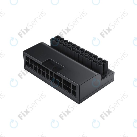 ATX 24-pin 90° napájací adaptér pre základnú dosku
