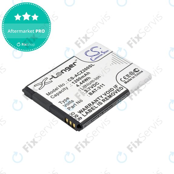 Batéria pre Acer Liquid Z200, BAT-311, Li-ion, 3.7V, 1200mAh, HQ