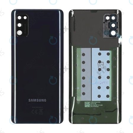 Samsung Galaxy A41 A415F - Batériový Kryt (Prism Crush Black) - GH82-22585A Genuine Service Pack