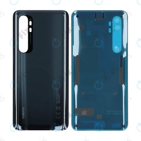 Xiaomi Mi Note 10 Lite - Batériový Kryt (Midnight Black) - 550500006O1L, 550500006P4J Genuine Service Pack