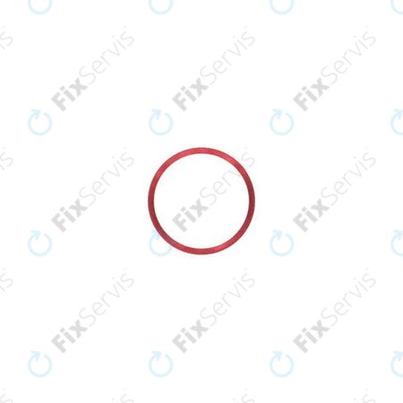 Apple iPhone XR - Rám Sklíčka Zadnej Kamery (Red)