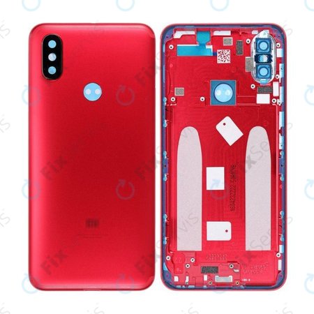 Xiaomi Mi A2 (Mi 6x) - Batériový Kryt (Red)