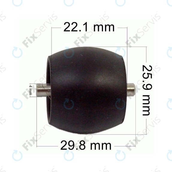 Predné koliesko pre Dreme Bot L10 Pro, L10s Ultra Gen2, Roborock S4, S6, S7, Xiaomi Mi Robot Vacuum Mop 2s, Pro