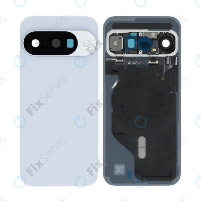 Batériový kryt komplet pre Google Pixel 10, Glacier Blue