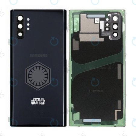 Samsung Galaxy Note 10 Plus N975F - Batériový Kryt (Aura Black Star Wars) - GH82-21630A Genuine Service Pack