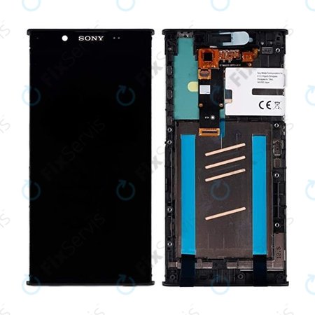 Sony Xperia L1 G3313 - LCD Displej + Dotykové Sklo + Rám (Čierna) - A/8CS-81000-0001