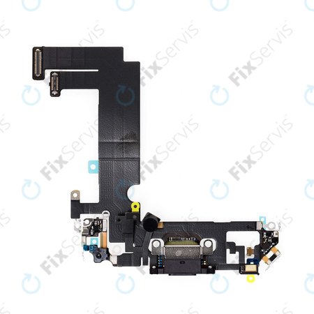 Apple iPhone 12 Mini - Nabíjací Konektor + Flex Kábel (Black)