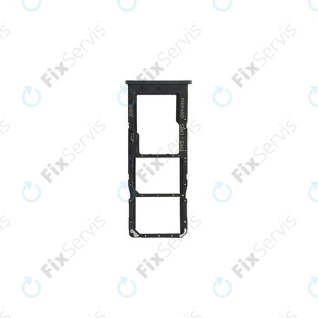Samsung Galaxy M12 M127F - SIM Slot (Black) - GH98-46321A Genuine Service Pack