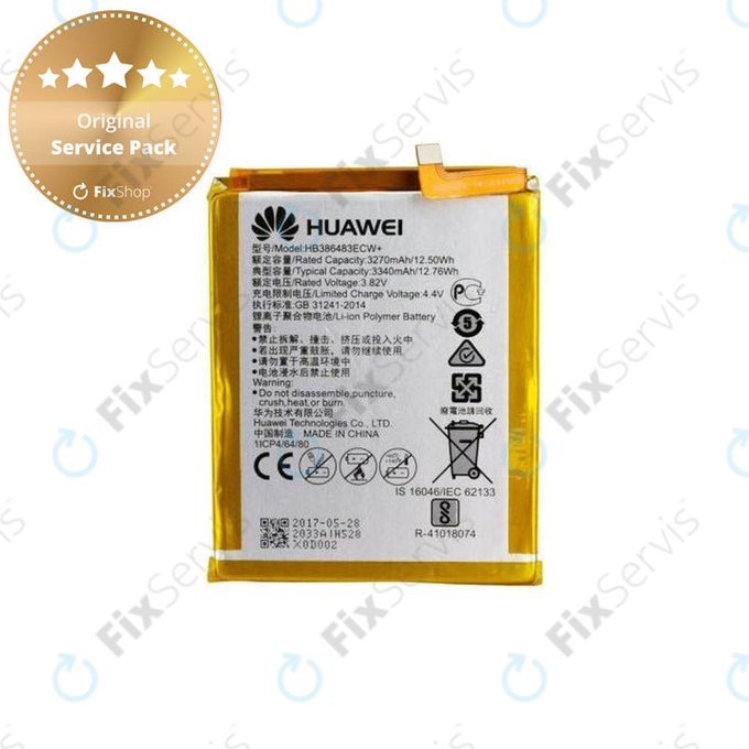 Huawei Honor 6X (BLN-L21) - Batéria HB386483ECW 3340mAh - 24022033 Genuine Service Pack